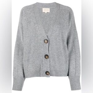 LOULOU Studio Gray Zanzibar Cardigan - Women’s Size S